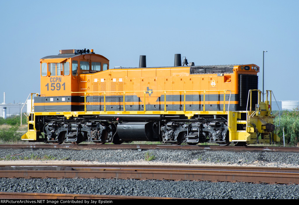 CCPN 1591 rests in Nueces River Yard